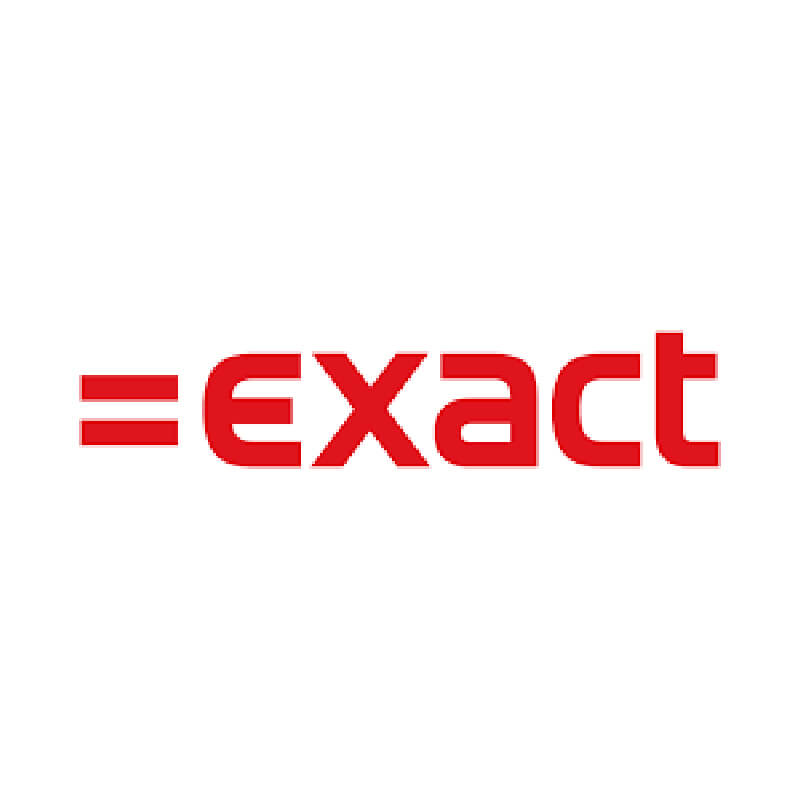 Logo van Exact, referentie voor professionele kantoorschoonmaak