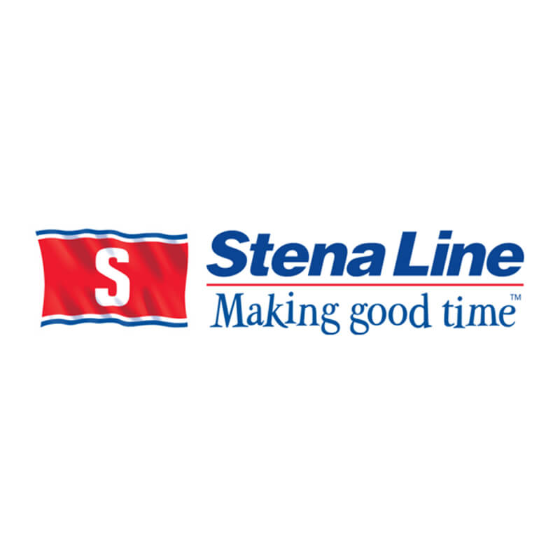 Logo van Stena Line, zakelijke klant voor commerciële reiniging