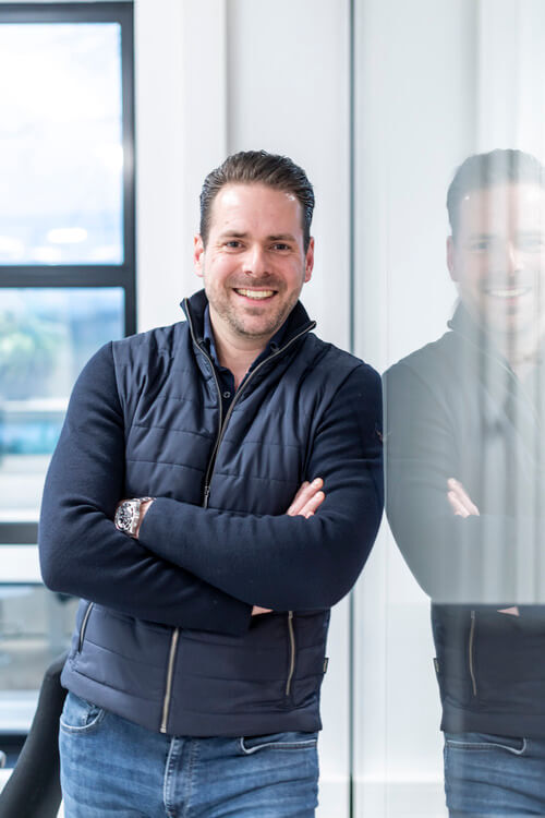 Luc Wols, projectmanager specialistische bouwschoonmaak bij Hensen Cleaning