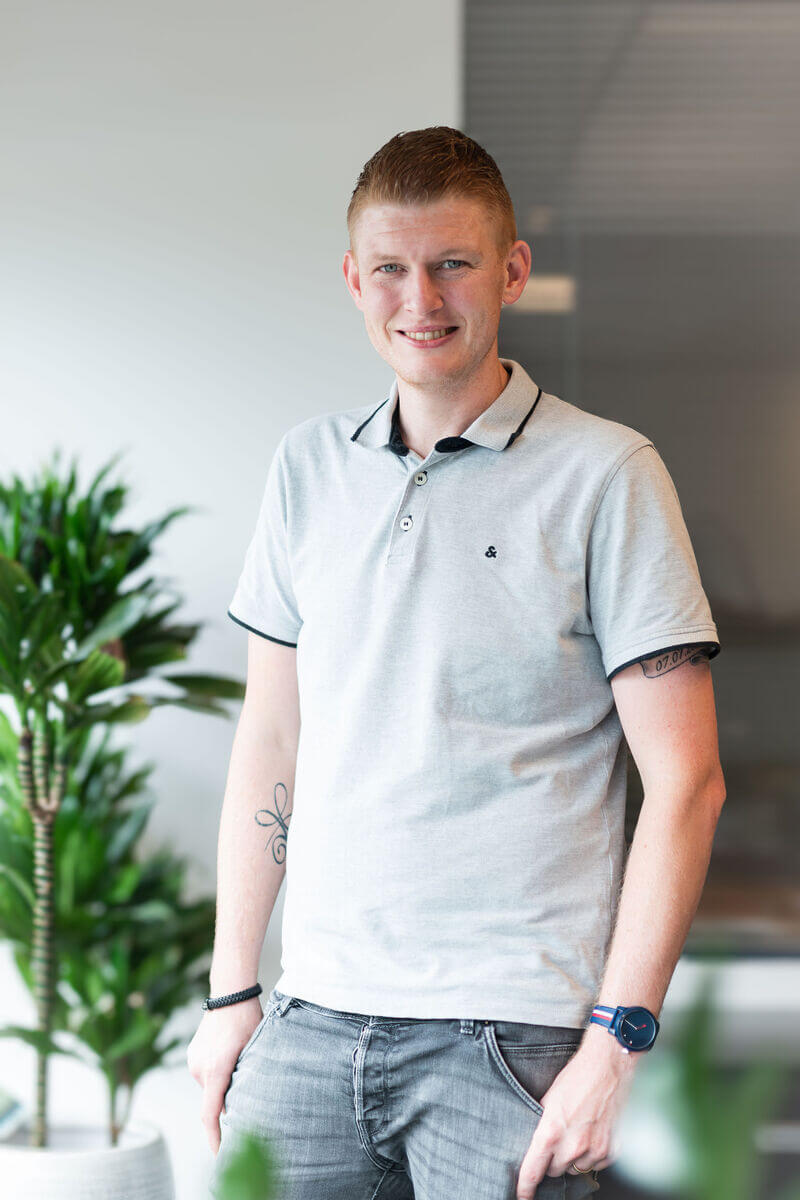 Sem Scheffers, projectmanager bouwschoonmaak bij Hensen Cleaning
